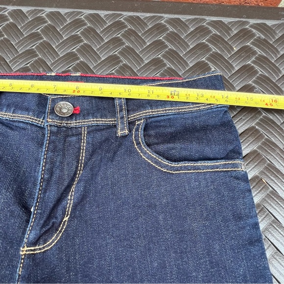 Tommy Hilfiger Jeans Stretch Slim Straight Fit Blue Boys Size 14 Dark Wash EUC👖 - Picture 3 of 10